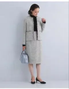 green label relaxing ツイードジャケット3点セット