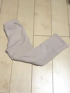 ever closet 裏起毛　パンツ　アイボリー　130