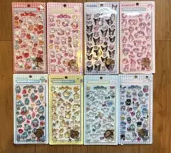 ♡ボンボンドロップシール風　サンリオ　８枚セット
