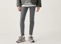 【ユニクロ】ヒートテック ウルトラストレッチ レギンスパンツ グレー　Mサイズ
