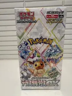 ポケモンカードゲーム　テラスタルフェスex 新品未開封　シュリンク付き1BOX