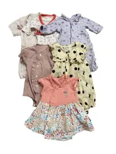 【Combi mini】【BREEZE】ロンパース 6点 まとめ売り