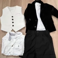 キッズ　ベビー　80cm フォーマルスーツ　5点セット