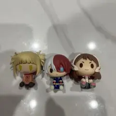 僕のヒーローアカデミア ミニフィギュア 3体セット　チョコのっこ