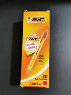 【※廃番品の箱のみ※】BIC 油性ボールペン オレンジ 1.0 赤用のサムネイル