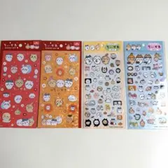 新品未使用　正規品　ちいかわ　クリアシール　11番　12番　キャンドゥ　シール