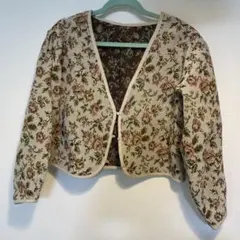 LOWRYSFARM ゴブラン織り カーディガン