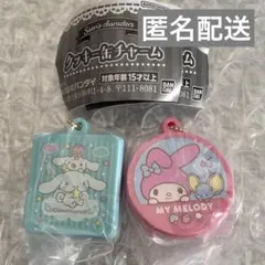 サンリオ クッキー缶チャーム マイメロディ　シナモロール