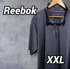 y*g様 Reebok US古着 ネイビー杢 ポロシャツ Y294のサムネイル