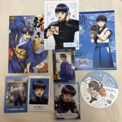 銀魂　志村新八　ポストカード　ブロマイド　フォト風カード　コースター