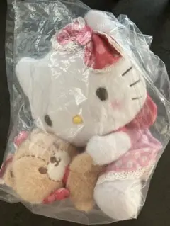 サンリオ　キティ　タイニーチャム　ペアぬいぐみ　ハローキティ