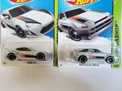 ホットウィール AE-86 & SCION 2台セット