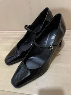 ZARA ザラ　ブロックヒールシューズアンクルストラップ　サンダル　新品未使用