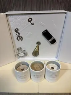 ディオール ノベルティーとキャンドル