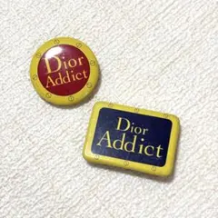 Dior 缶バッ2個セット