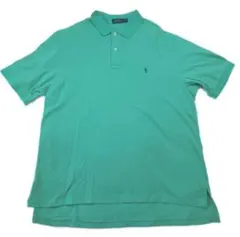 POLO RALPH LAUREN ターコイズ ポロシャツ 2XB