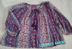 LOWRYS FARM　ブラウス