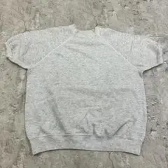 K*様 USA製　Tultex　無地　トップス　半袖スウェット　古着　グレー　L