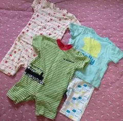 フェリシモ　パジャマ　＆　スモーリィ　ルームウェア　＆　半袖ロンパース