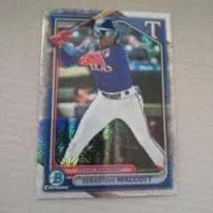 topps bowman SEBASTIAN WALCOTT mojo