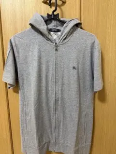 BURBERRY BLACK LABEL 半袖パーカー グレーのサムネイル