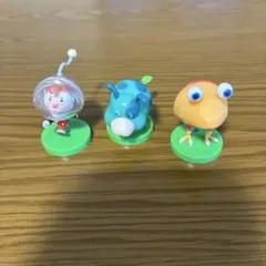 チョコエッグ　ピクミン ミニフィギュア3体セット　モス　チャッピー　主人公