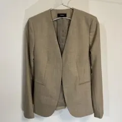 定番 セオリー THEORY LINDRAYIA ノーカラー ジャケット