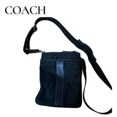 訳あり COACHコーチシグネチャー ストライプ ショルダーバッグ F70589