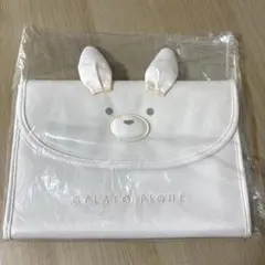 訳あり ジェラートピケ うさぎ母子手帳ケース ピンク PWGG221661