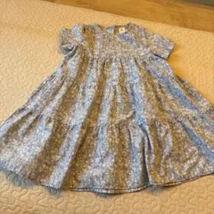 devirock 花柄 半袖ワンピース 120cm