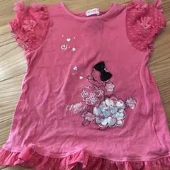 mezzo piano ピンク Tシャツ 130