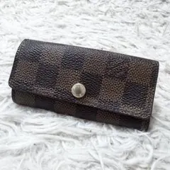 LOUIS VUITTON ダミエ　キーケース　ブラウン　4連のサムネイル
