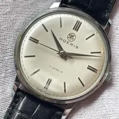 ✨TECHNOS✨テクノス✨MAVERIC✨デイト✨シルバー文字盤✨腕時計