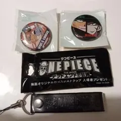 ONE PIECE 缶バッジ ストラップ 3点セットのサムネイル