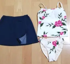 セパレート　水着　iCB 　ミニスカート付き　オシャレのサムネイル