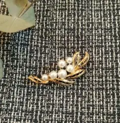 ブローチ パール 新品未使用 入学式 卒業式