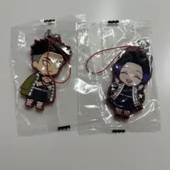 鬼滅の刃　ラバーキーホルダー　胡蝶しのぶ/悲鳴嶼行冥