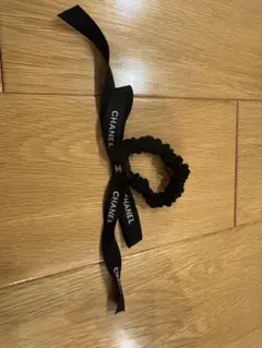 CHANEL ロゴ入りヘアゴム・シュシュ