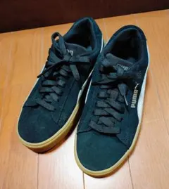 プーマ PUMA SOFTFOAM 黒 ブラック スニーカー 22.5cmのサムネイル