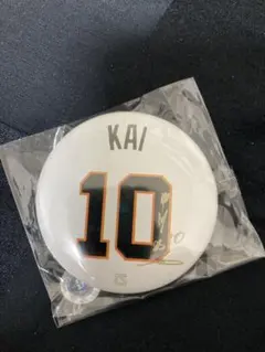 甲斐選手 缶バッジ ガチャガチャ