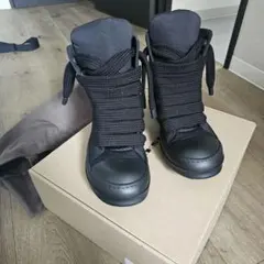 正規品　RICK OWENS　ダークシャドウ　ジャンボレーススニーカー