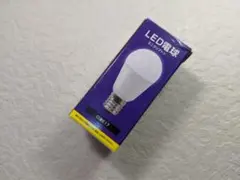 【新品】LED電球 E17口金 50W形相当 1個（昼光色）