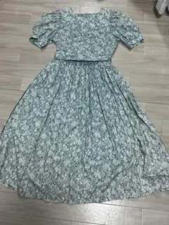 ローラアシュレイ　ロングワンピース　9号