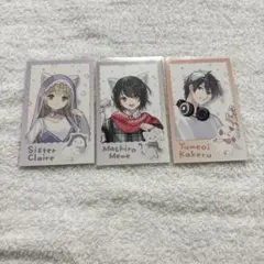 シスタークレア ましろ爻 夢追翔 チェキ にじさんじ わんにゃんdays