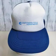 【企業ロゴ】 トラッカーキャップ 5パネル ツートンカラー アウトドア メッシュ