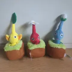 ピクミン 引っこ抜きぬいぐるみマスコット セット