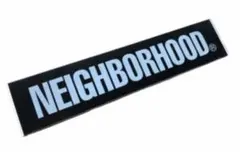 NEIGHBORHOODステッカーLOGOマットBLACKのサムネイル