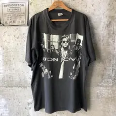 XZ741 80s ボンジョビ BON JOVI 1989年 Tシャツ キムタク - メルカリ