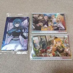 《未開封品》学園アイドルマスター ウエハースカード 3枚セット