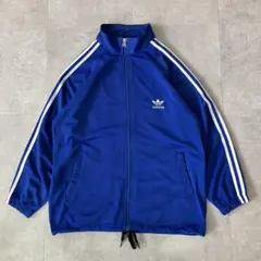 80s adidas トレフォイル刺繍 トラック ジャージ/古着/